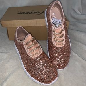 Never been worn!! Glitter Shoes!